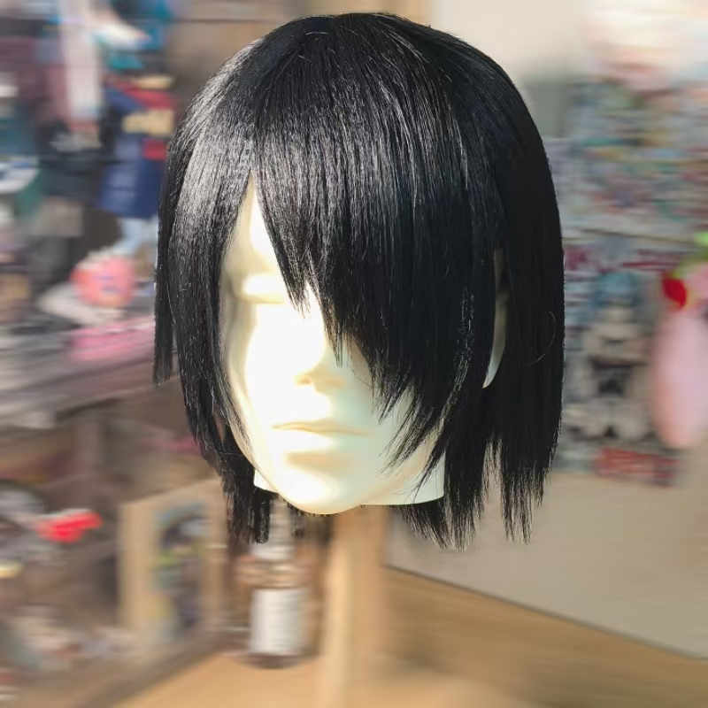 Wig Fiber Net - Perruque de Cosplay Anime Sasuke Boruto,