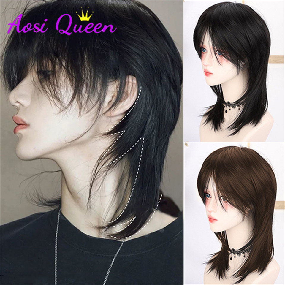 Wig Fiber Net - Perruque AS pour femme, cheveux courts,