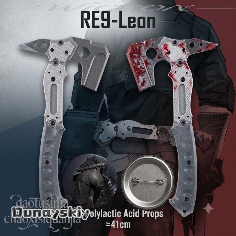 Leonn Hache Tactique Factice d - Cosplay Prop Patterns avis et prix